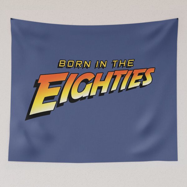Item preview, BORN IN THE EIGHTIES designed and sold by Skullpirates.