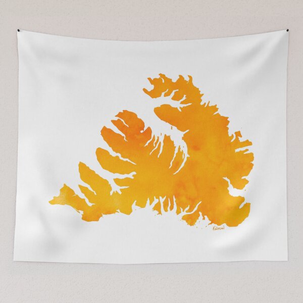 Item preview, Westfjords Yellow designed and sold by kristjanlyngmo.