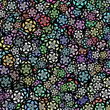 Artwork thumbnail, Epcot Center Pattern by FandomTrading
