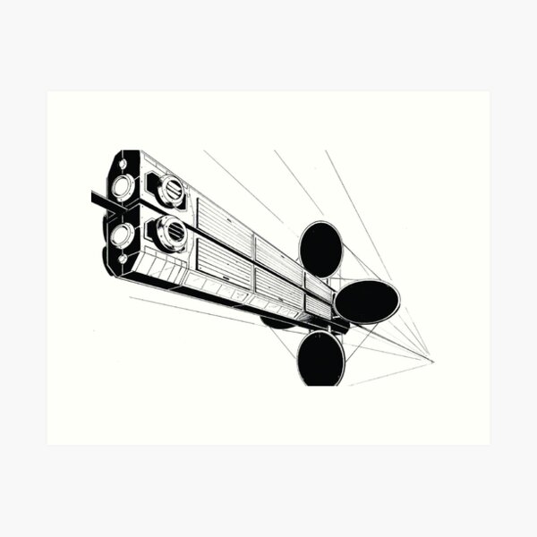 Cargolifter Art Print