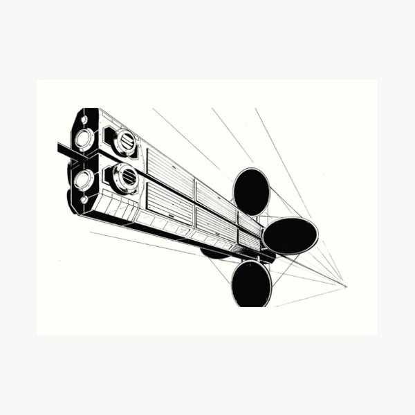 Cargolifter Art Print