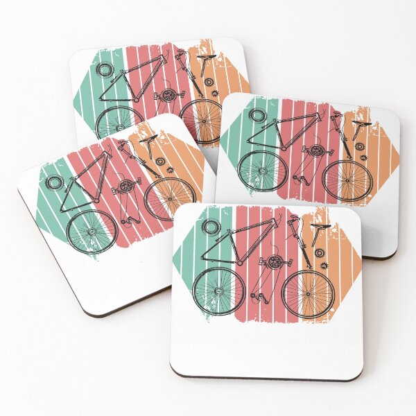 Item preview, Retro bicycle parts cycling cyclist gift idea designed and sold by Jelisandie.