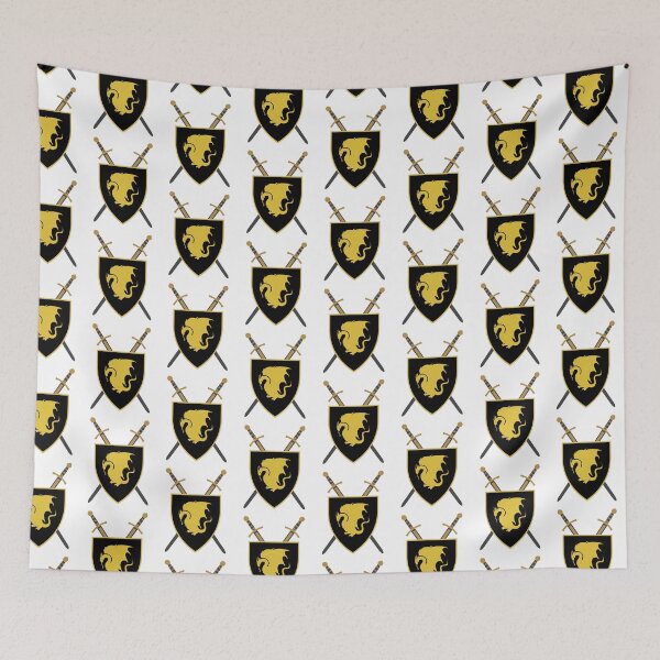 Item preview, White Pattern Pendragon Shield & Sword designed and sold by jadedginger.