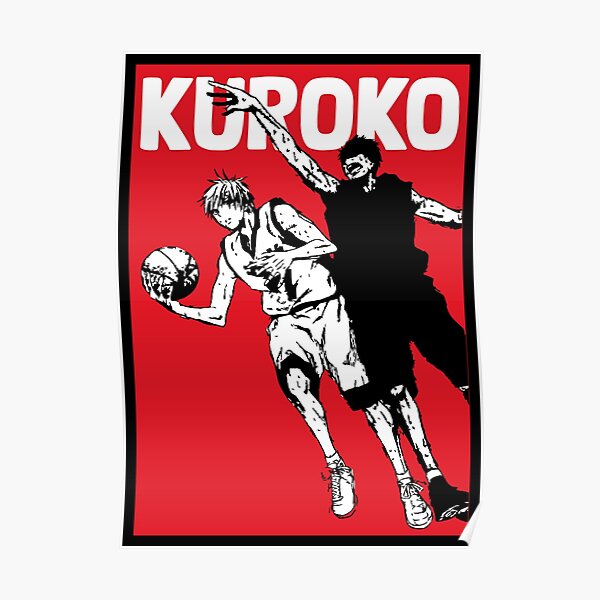 Kuroko pas de panier Poster