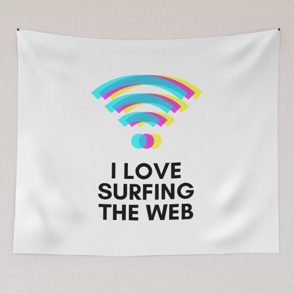 Item preview, I Love Surfing The Web designed and sold by jpremiumdesigns.