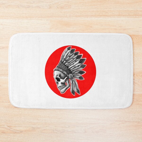 Item preview, Indian skull  designed and sold by Captainhalfblk.