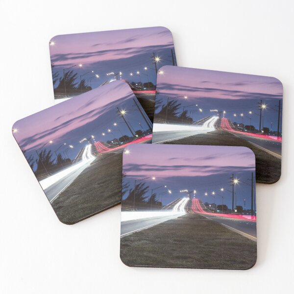 Item preview, Blurred traffic lights at dusk designed and sold by Adam Nixon.