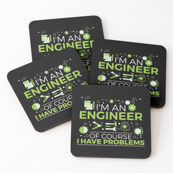 Item preview, Funny Engineering Joke - I'm an Engineer Of Course I have Problems designed and sold by EstelleStar.