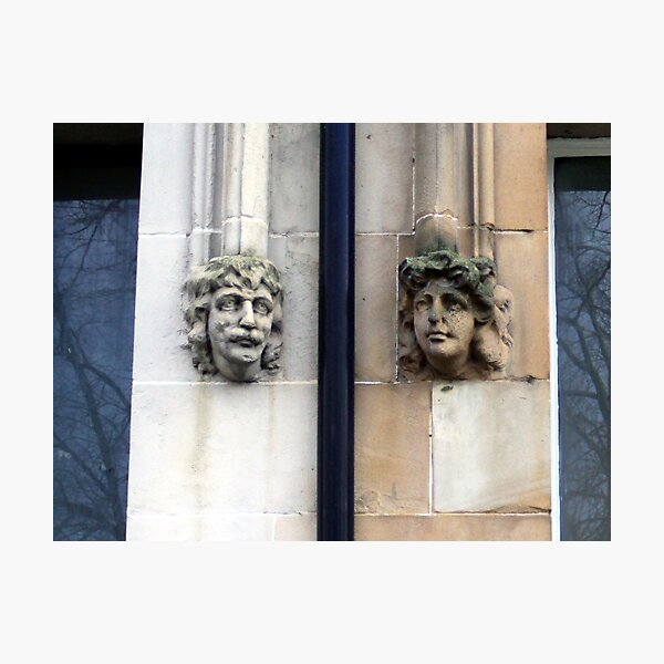 Stone faces Photographic Print