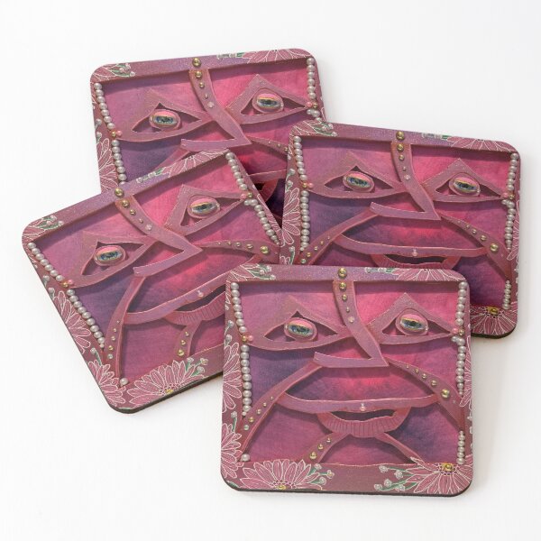 Item preview, Pink Flower Face designed and sold by Lynn Harriet.