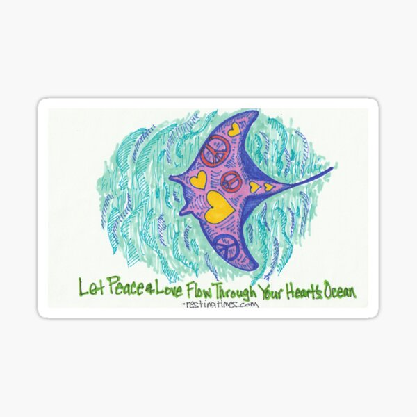 Let It Flow Sticker