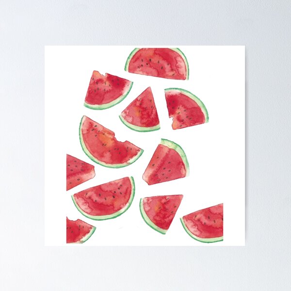 Item preview, Watermelon Sticker Pack designed and sold by Hallie Walker.