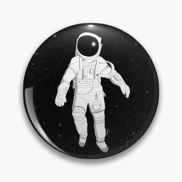 Aperçu de l'œuvre Astronaute dans l'espace créée et vendue par ClaimDesign.