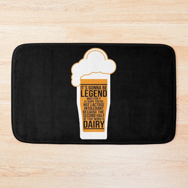 Item preview, Bachelor Party It's Gonna be Legend Beer Glass Funny Gift designed and sold by haselshirt.