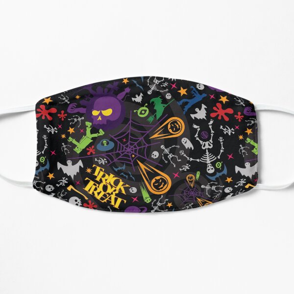 Space is the Place for Halloween Flat Mask