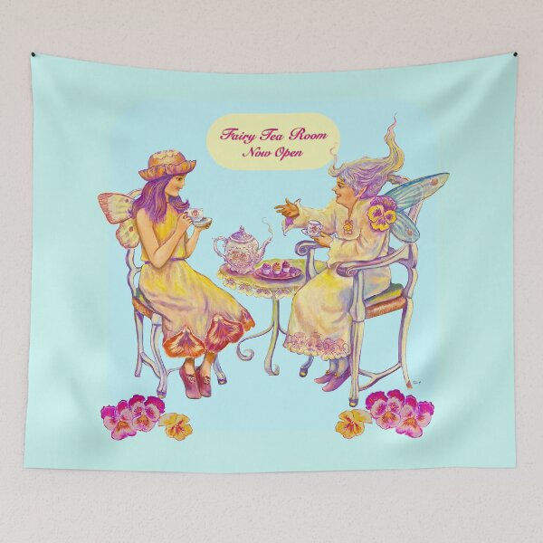 Item preview, FAIRY TEA ROOM designed and sold by Judy Mastrangelo.