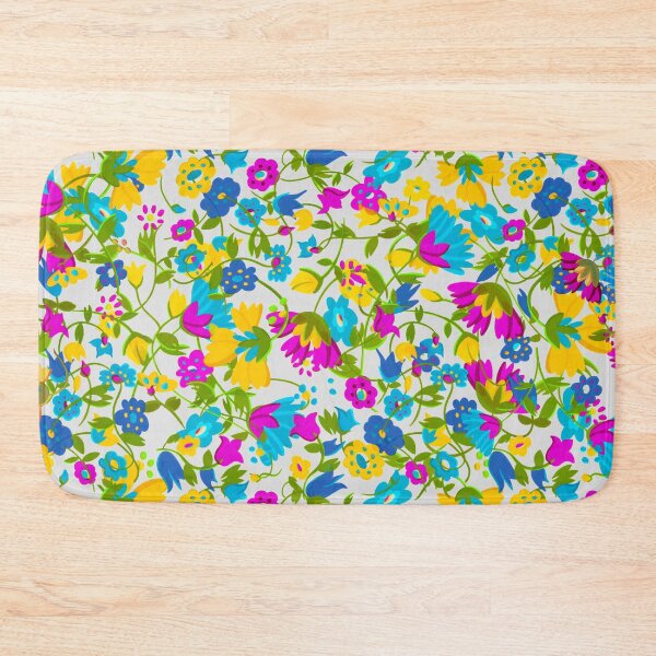 Item preview, Field of Flowers (Gray and Violet) by David Rose Designs designed and sold by Sartabanfi.