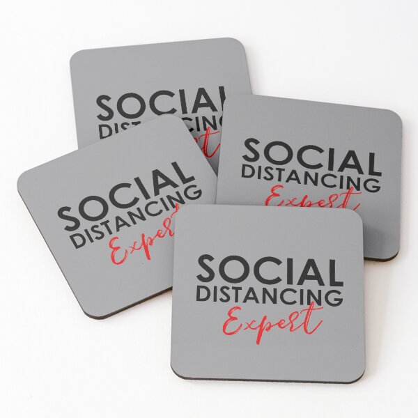 Item preview, Social Distance Expert shirt designed and sold by youneszahrane.