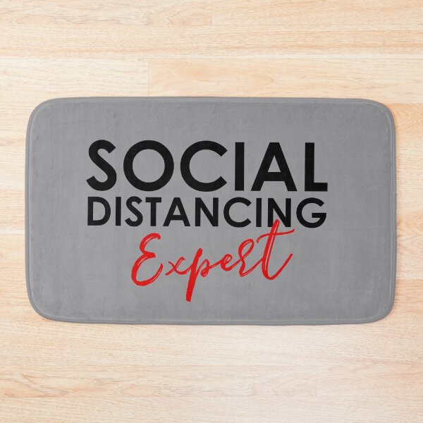 Item preview, Social Distance Expert shirt designed and sold by youneszahrane.