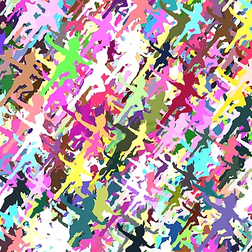 Artwork thumbnail, Pan Colorful Pattern by FandomTrading