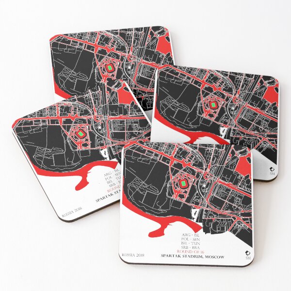 Item preview, Spartak Stadium (Otkrytiye Arena) - Stadium Map by stadiamap designed and sold by stadiamap.