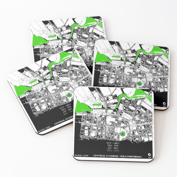 Item preview, Yekaterinburg Central Stadium - Stadium Map by stadiamap designed and sold by stadiamap.