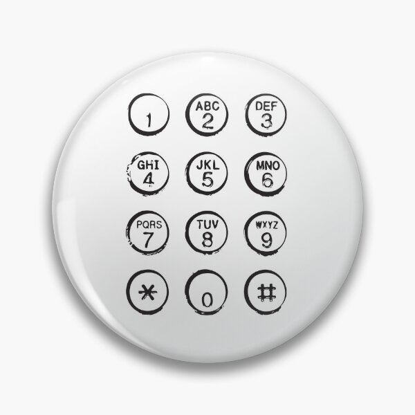 Item preview, Old phone push buttons designed and sold by drawbey.