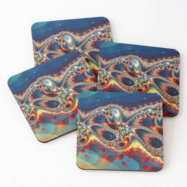 Item preview, Galaxy Flower Fractal designed and sold by pinkal.