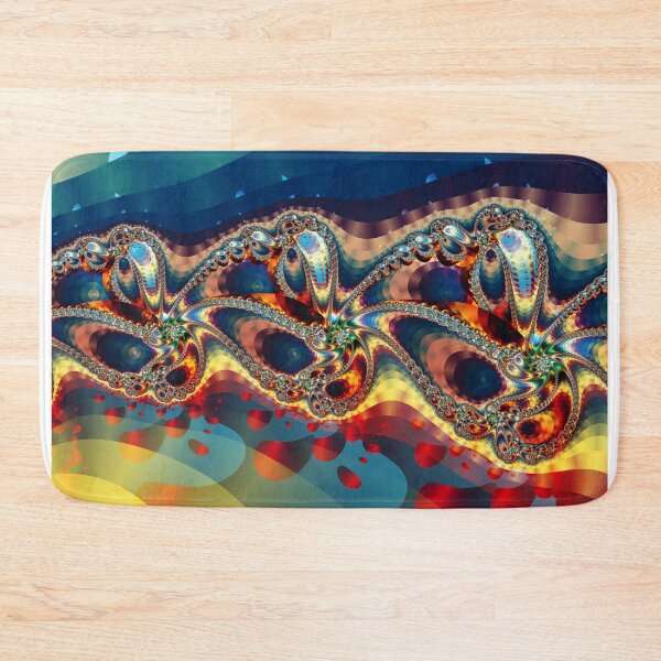 Item preview, Galaxy Flower Fractal designed and sold by pinkal.