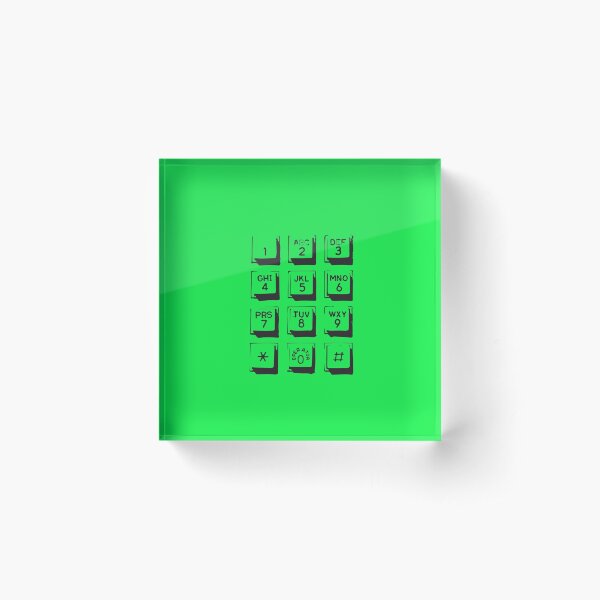 Item preview, Old phone push buttons designed and sold by drawbey.