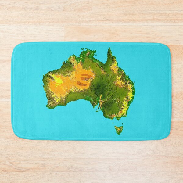 Item preview, Australia Physical Map designed and sold by Havocgirl.