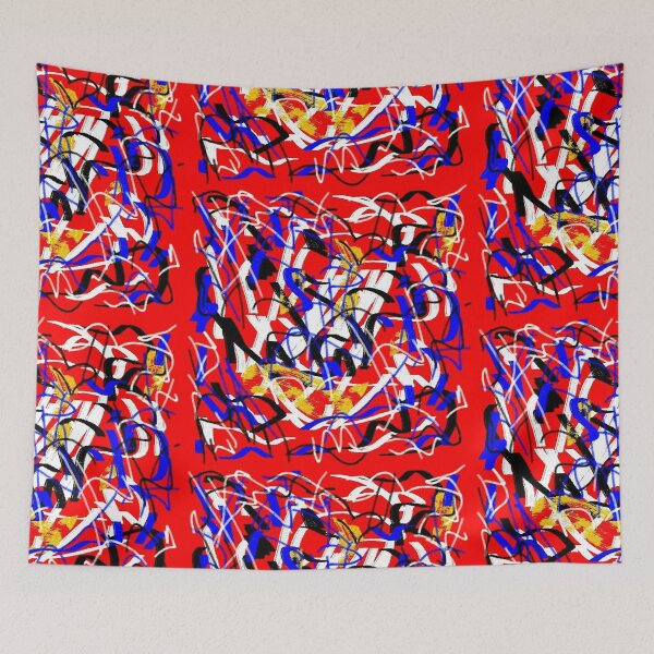 Item preview, Abstract red white designed and sold by eliso silva.