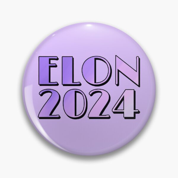 Item preview, Purple Elon 2024 Logo designed and sold by Maria Shepp.