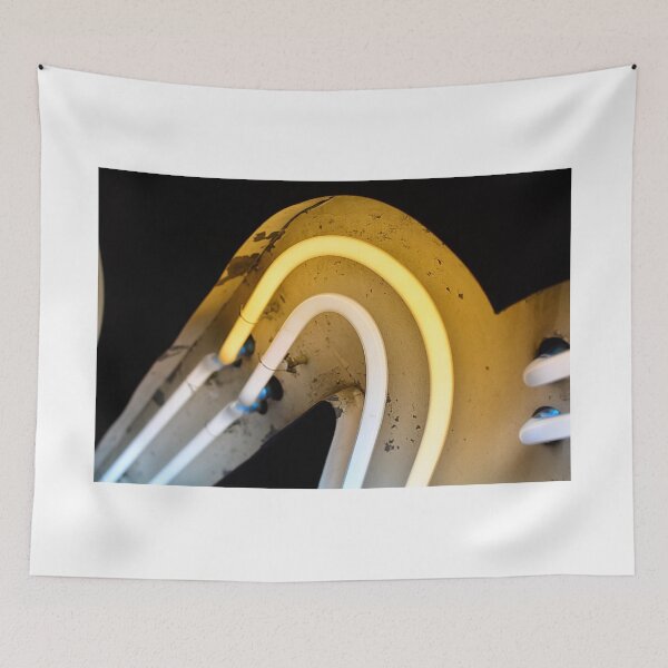 Item preview, vintage neon sign with two shades of white light designed and sold by Martyn Jandula.