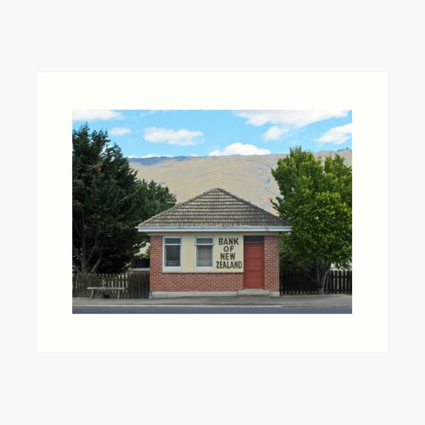 Item preview, old bank building designed and sold by Anne Scantlebury.