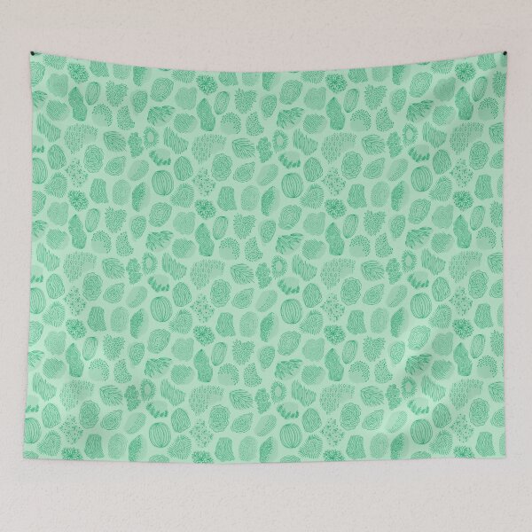 Item preview, A Look Outside - teal designed and sold by kkati.