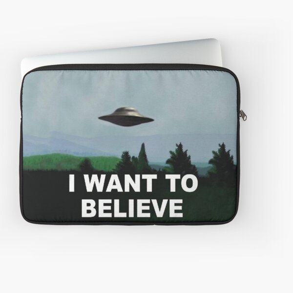 i want to believe Laptop Sleeve