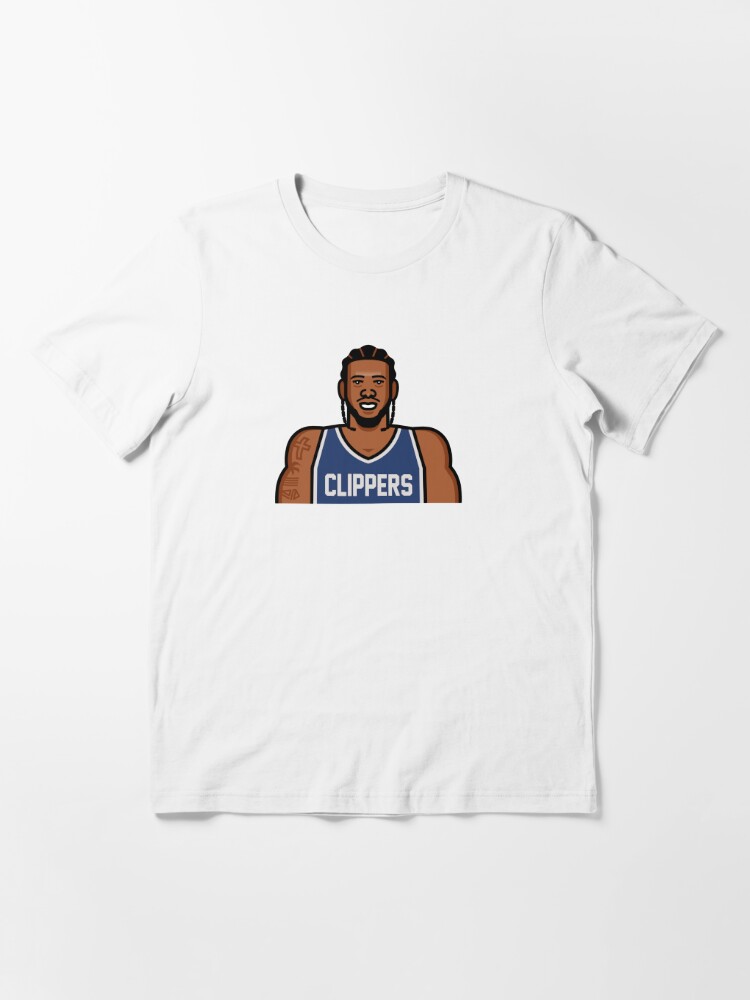 Mens Kawhi Leonard White LA Clippers All Over Number India