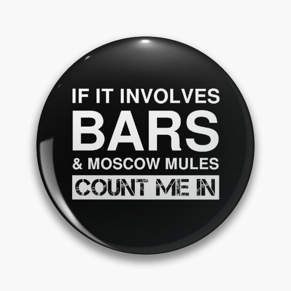 Item preview, Funny Bars And Moscow Mules Cocktails Coktail Drinker designed and sold by Creekman Designs.
