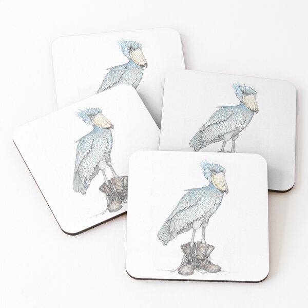 Item preview, Shoebill in work boots designed and sold by JimsBirds.