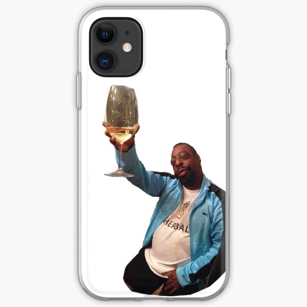 Beetlejuice/Lester Green Wine Glass iPhone Soft Case