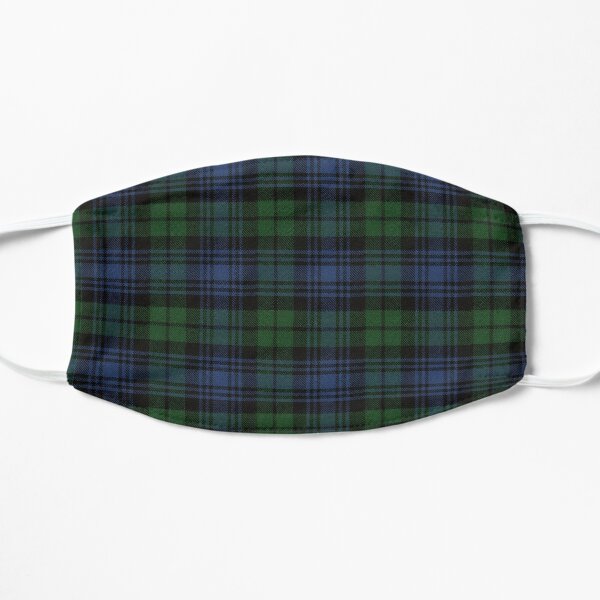 Black Watch Ancient Original Scottish Tartan Flat Mask
