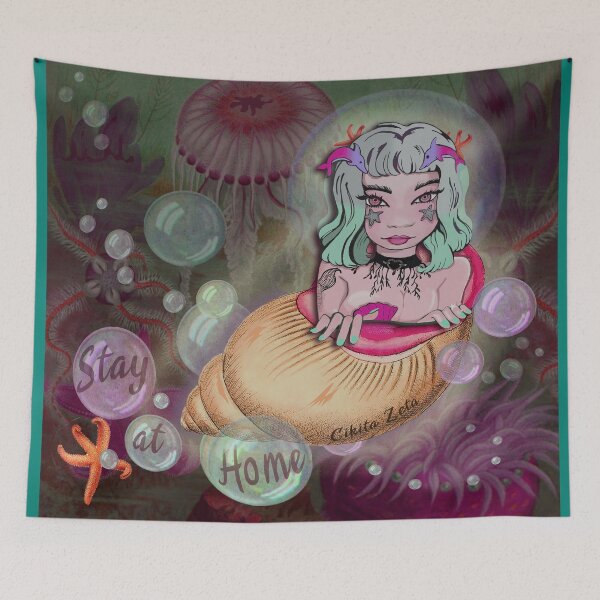 Item preview, Stay at home designed and sold by PepitaZeta.