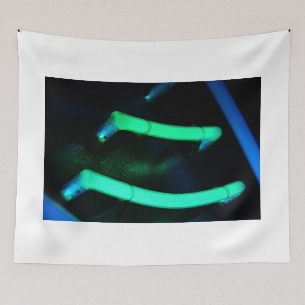 Item preview, Neon sign - green and blue neon light designed and sold by Martyn Jandula.