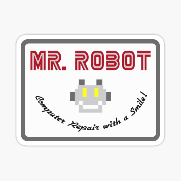 Mr Robot Sticker