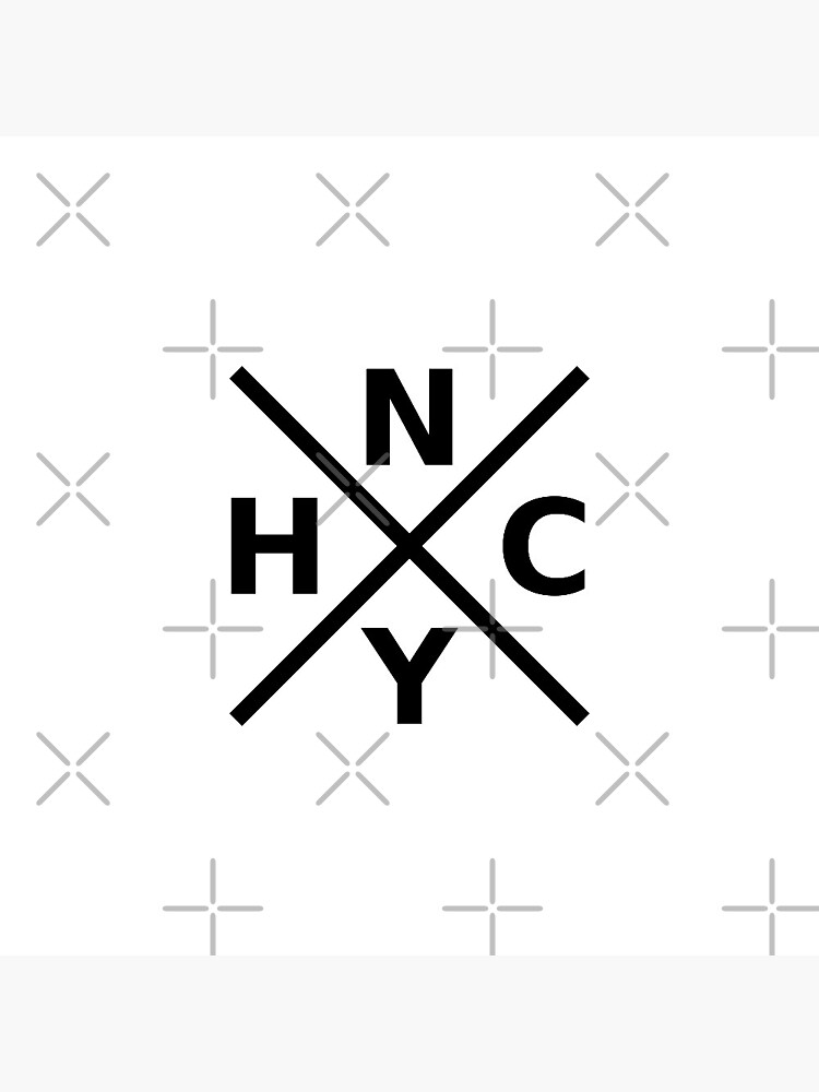 NYHC - New York Hardcore Logo Black Font