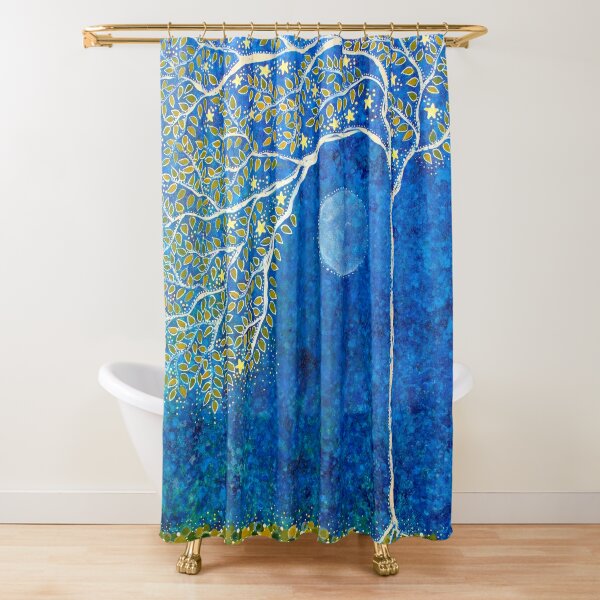 Discover Peaceful Branches Shower Curtain