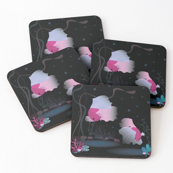 Item preview,  Magic red fishes designed and sold by Nataliya Pshenychna.