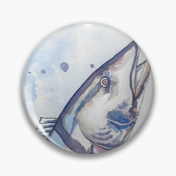 Item preview, Wahoo Fish Handpainted Watercolor designed and sold by ellammm.