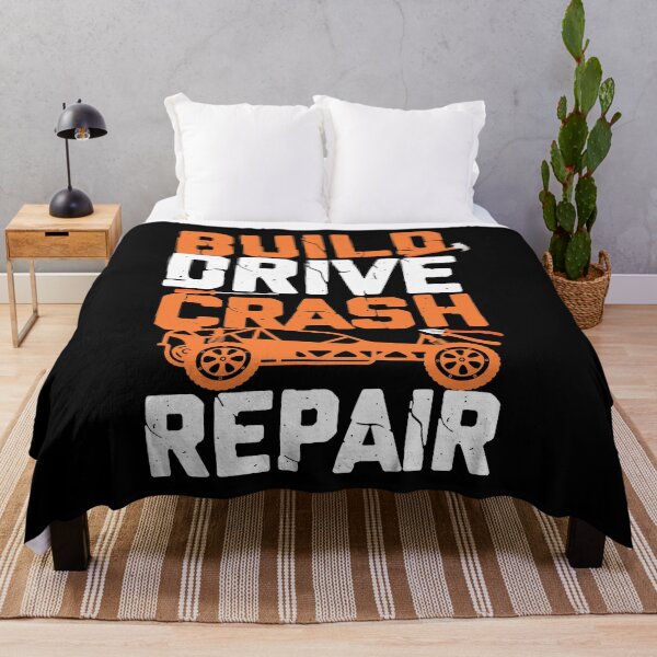 Item preview, RC Race Car BUILD. DRIVE. CRASH Remote Control funny car. REPAIR designed and sold by Orange Pieces.